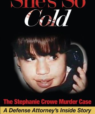 Cover of new book on the Stephanie Crowe murder case.